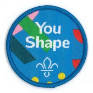 You Shape Beaver Scout Central Badge
